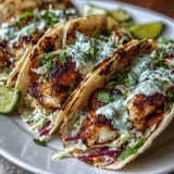 Coconut Lime Grilled Fish Tacos