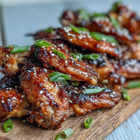 Coca Cola Chicken Wings piled high on a plate, served alongside fluffy steamed rice for an easy weeknight dinner