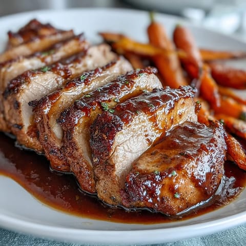 Honey Balsamic Pork Tenderloin