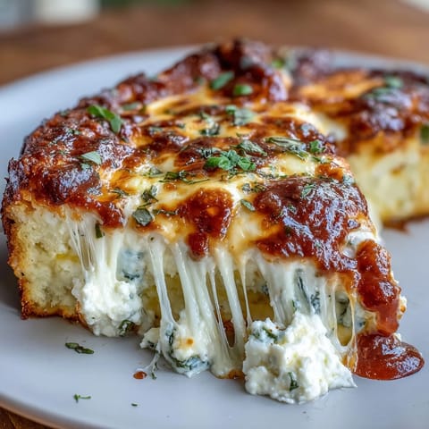 Pizza-Style Cottage Cheese Bake