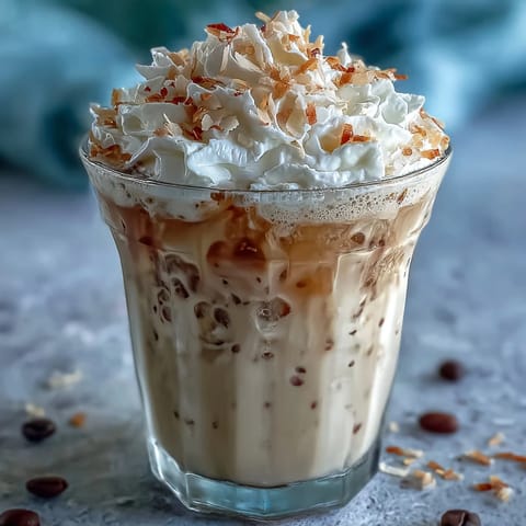 Vanilla Bean Coconut Frappuccino