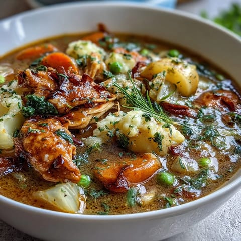 Slow Cooker Chicken Pot