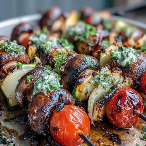 Summer Grilled Veggie Skewers
