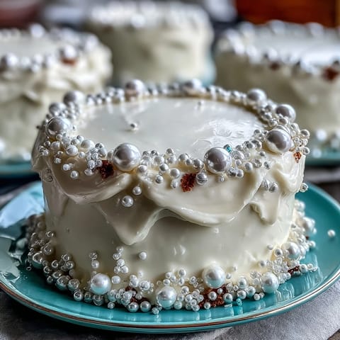 Elegant First Communion sheet cake adorned with smooth pearl fondant and shimmering luster dust.