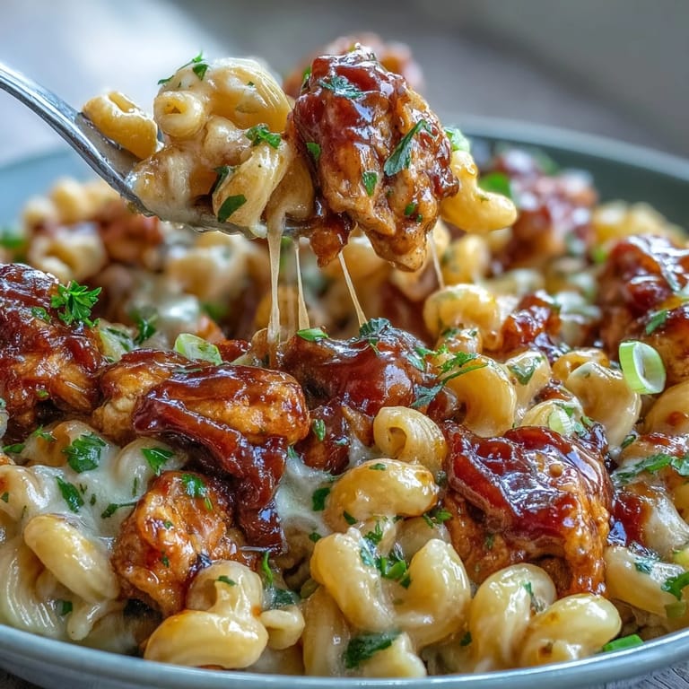 Fresh sliced scallions and chopped parsley garnish this family-friendly weeknight dinner recipe.