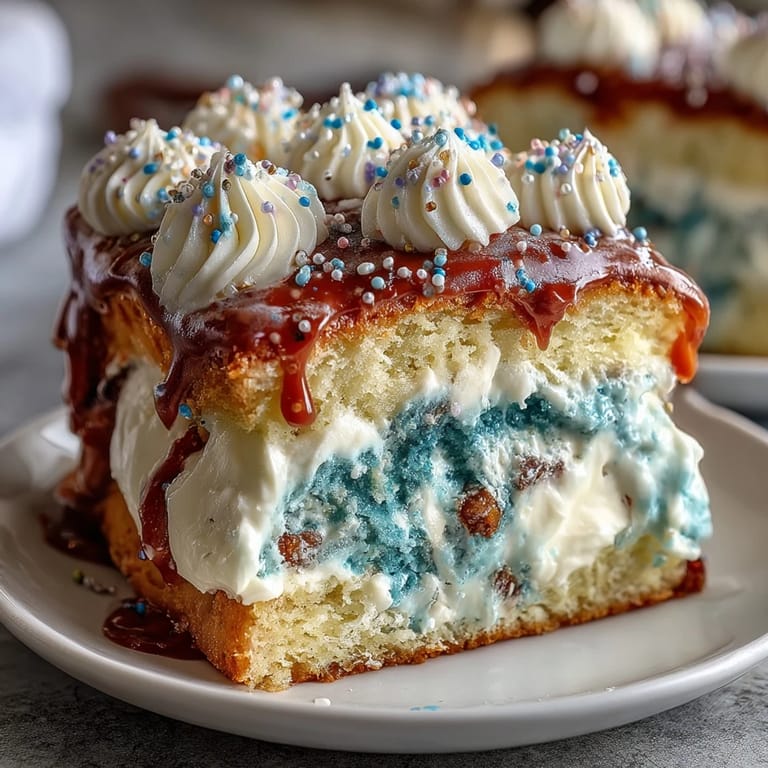 Ocean Galaxy Buttercream Pisces Birthday Cake: festive vanilla cake decorated with marbled cosmic colors and edible glitter for a magical dessert centerpiece.