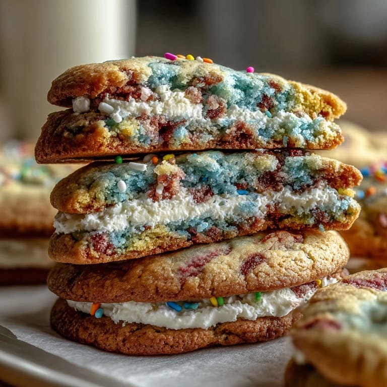 Soft, buttery sugar cookies with pastel swirls, ideal for festive parties and Cookie Run Kingdom fans.  