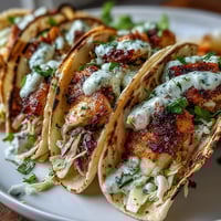 Coconut Lime Grilled Fish Tacos
